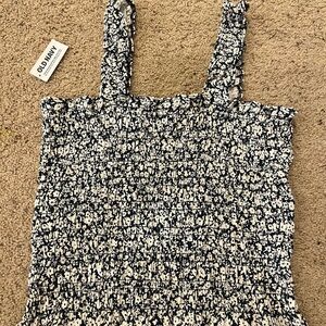 old navy scrunch tank top